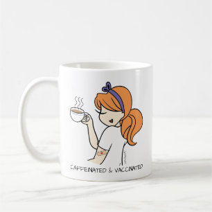 Personalisierte koffeinierte und geimpfte Kaffee-T Kaffeetasse