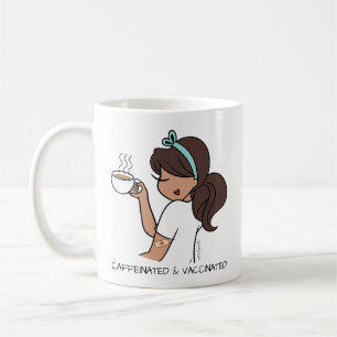 Personalisierte koffeinierte und geimpfte Kaffee-T Kaffeetasse