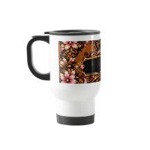 Personalisierte königliche Rosen-Gold-Krone-Kaffee