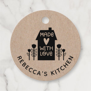 Personalisierte Kraft-Hütte mit Liebe Geschenkanhänger