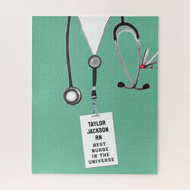 Personalisierte Krankengeschenke Puzzle (Vertikal)