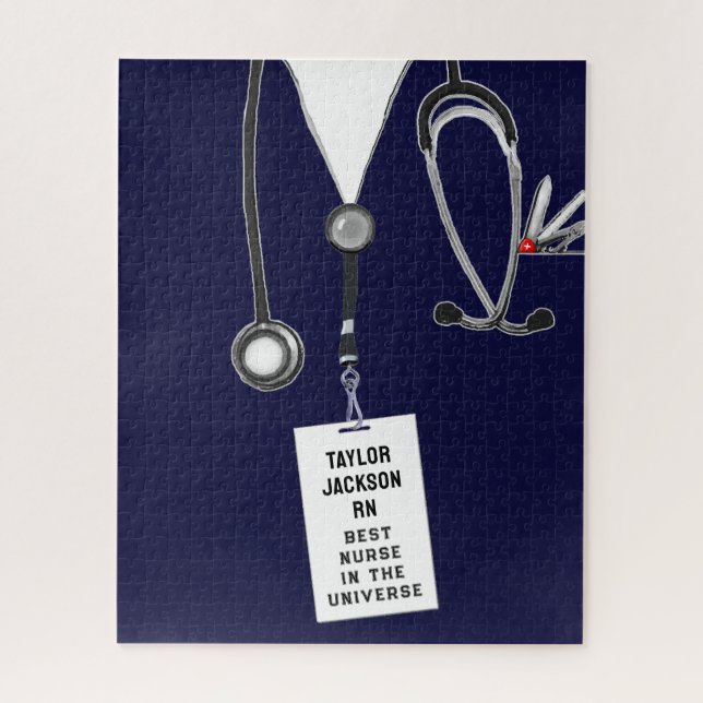 Personalisierte Krankengeschenke Puzzle (Vertikal)
