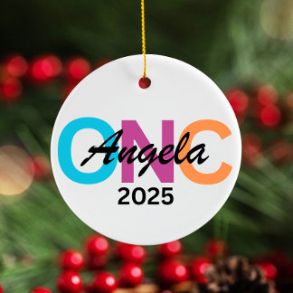 Personalisierte Krankenpflege 2025, kundenspezifis Keramik Ornament