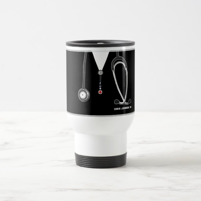 Personalisierte Krankenpflege Reisebecher (Mittel)