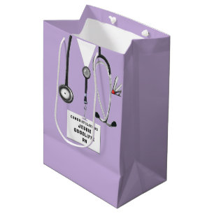 Personalisierte Krankenpfleger-Abschlussfeier Mittlere Geschenktüte