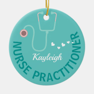 Personalisierte Krankenpfleger — Stethoskop Keramik Ornament