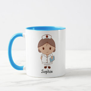 Personalisierte Krankenschwester Tasse