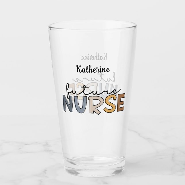Personalisierte Krankenversicherung | Geschenke fü Glas (Vorderseite)