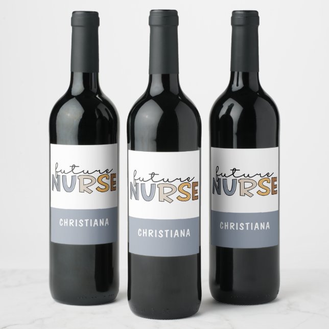 Personalisierte Krankenversicherung | Geschenke fü Weinetikett (Flaschen)