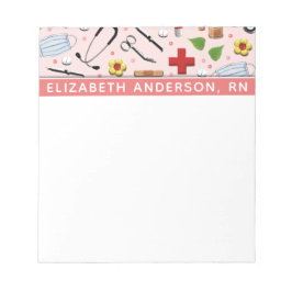 Personalisierte Krankenversicherung Notizblock