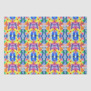 Personalisierte Krawatte Seidenpapier