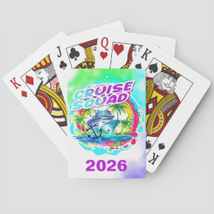 Personalisierte Kreuzfahrt Spielkarten