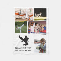 Personalisierte Kriegskunst-Karate-Foto-Collage