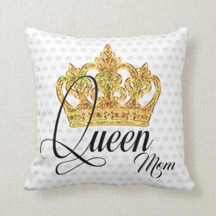 Personalisierte Kronenqueen-Mama-Kissen Kissen