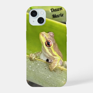 Personalisierte Kubanischer Laubfrosch iPhone-Hüll iPhone 15 Hülle