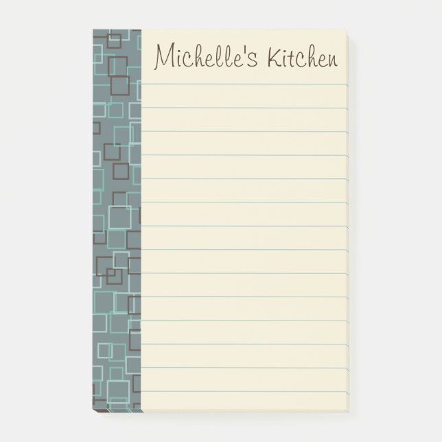 Personalisierte Küchen-Post-it-Notes-Geschenke für Post-it Klebezettel (Vorderseite)