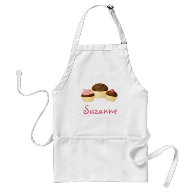Personalisierte Kuchen-Schürze Suzanne Schürze (Vorne)