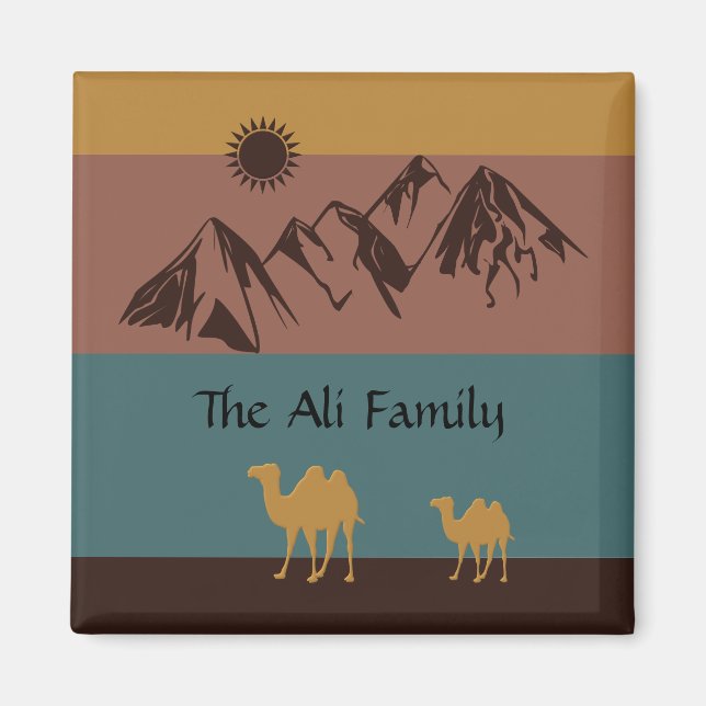 Personalisierte Kühlschrank-Magnete Magnet (Vorne)