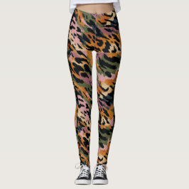 Personalisierte Kundenspezifische All-Over-Print L Leggings