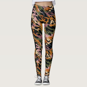 Personalisierte Kundenspezifische All-Over-Print L Leggings