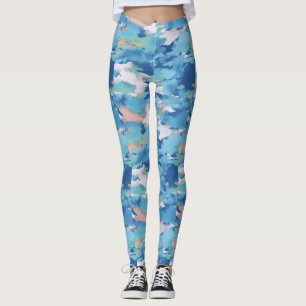 Personalisierte Kundenspezifische All-Over-Print L Leggings