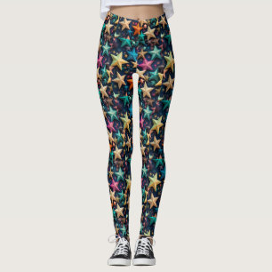 Personalisierte Kundenspezifische All-Over-Print L Leggings