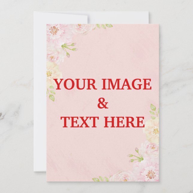 Personalisierte kundenspezifische Einladung für Ih (Vorderseite)