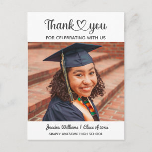Personalisierte kundenspezifische Foto Grad Liebe Postkarte