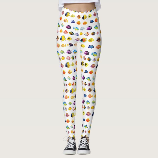 Personalisierte kundenspezifische Leggings mit All (Vorderseite)
