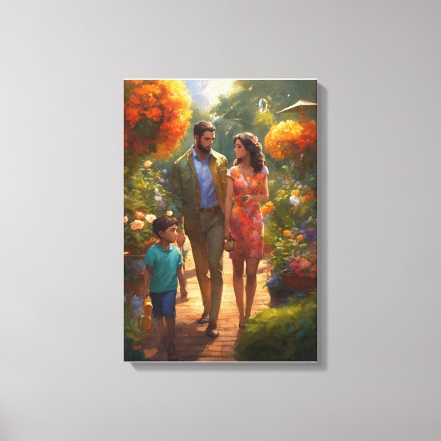 Personalisierte kundenspezifische Leinwand Kunst & (Vorderseite)