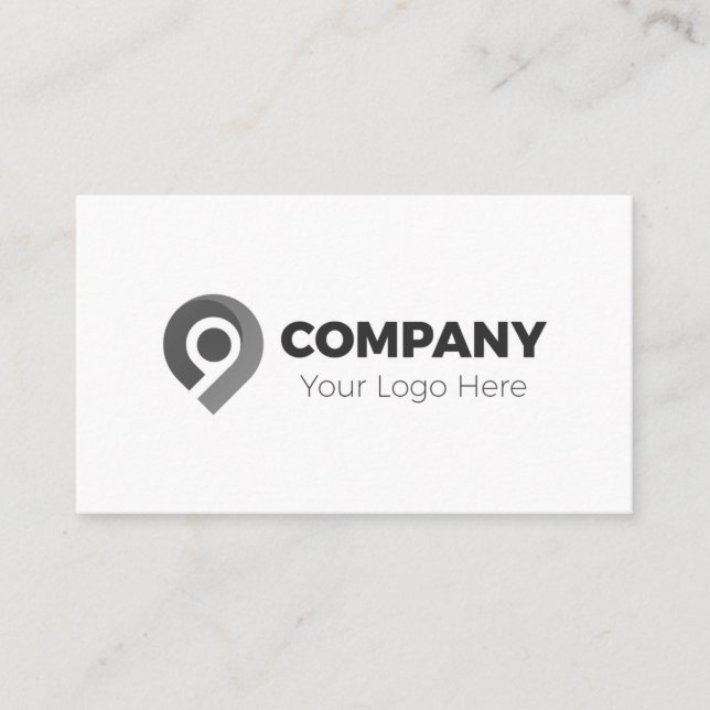 Personalisierte kundenspezifische Visitenkarte (Vorderseite)