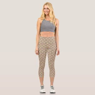 Personalisierte kundenspezifische Yoga Caprihosen Capri Leggings