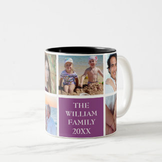 Personalisierte kundenspezifische zweifarbige tasse