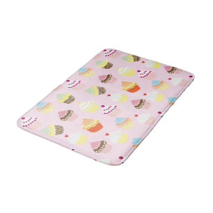PERSONALISIERTE KUPFKAK PINKPATTER BADEMATTE