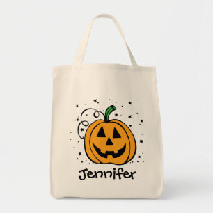 Personalisierte Kürbis-Leckerei-Tasche Tragetasche
