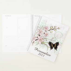 Personalisierte La Fleur Planer