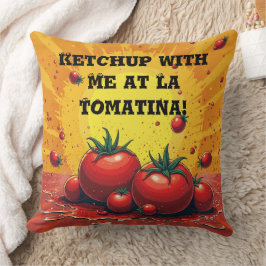 Personalisierte La Tomatina - Sonderfestival Tomat Kissen