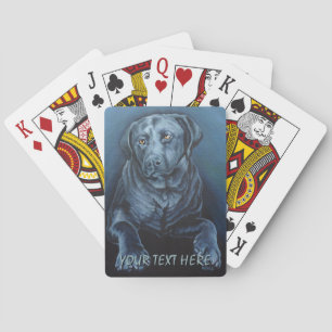 Personalisierte Labrador Playing Cards Spielkarten