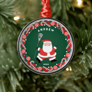 Personalisierte Lacrosse Collectious Keramik oder Ornament Aus Metall