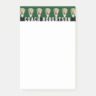 Personalisierte Lacrosse-Geschenke Notizen