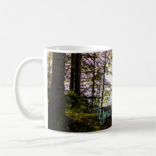 Personalisierte Lake Path Tasse, Pure Michigan Sup Kaffeetasse
