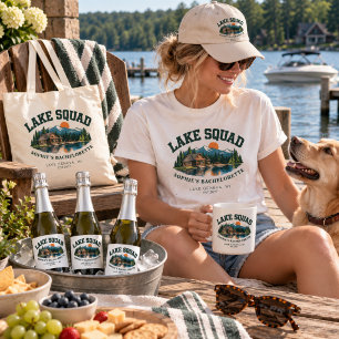 Personalisierte Lake Squad Junggesellinnenabschied T-Shirt