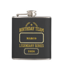 Personalisierte Legendäre Serie Gold Geburtstag