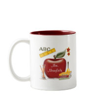 Personalisierte Lehrer-Tasse
