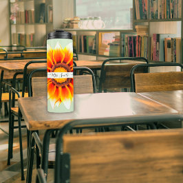 Personalisierte Lehrerbewertung Ende des Jahres Thermosbecher