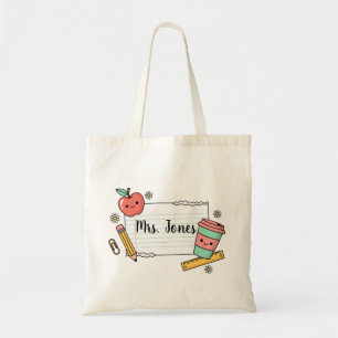 Personalisierte Lehrertasche, Benutzerdefinierte L Tragetasche