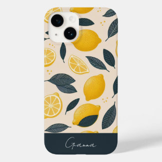 Personalisierte Lemons-Telefonzelle Case-Mate iPhone 14 Hülle