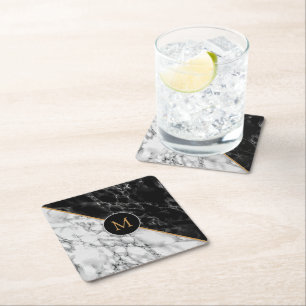 Personalisierte Letter-Imitate - Untersetzer aus M