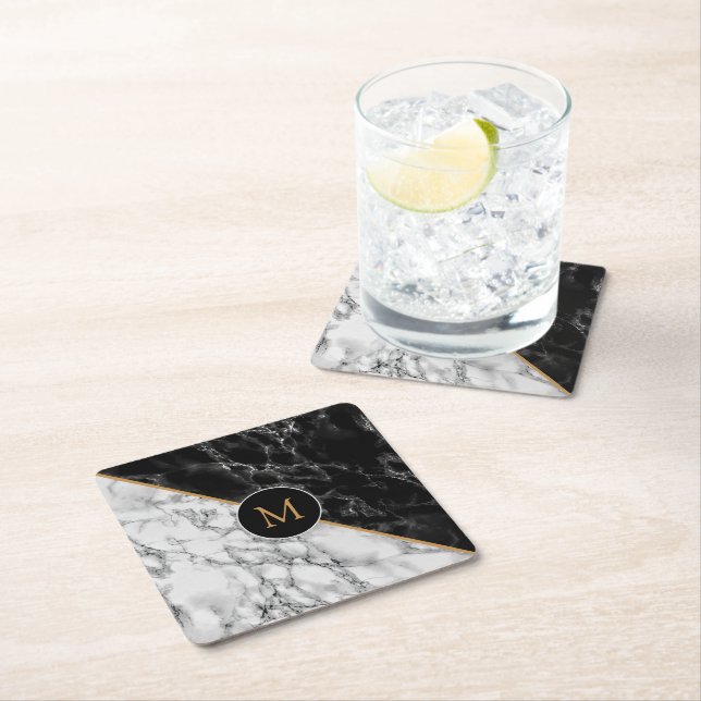 Personalisierte Letter-Imitate - Untersetzer aus M (Vor Ort)