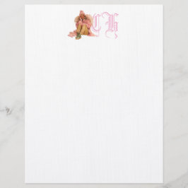 Personalisierte Letterhead für Black Girl Book Lov Briefbogen